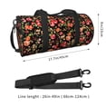 thumbnail image 2 of KLL Rose Flowers Duffle Bag For Men Women Sport Gym Fitness Tote Travel Training Workout Basketball Football Weekender, 2 of 6