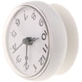 thumbnail image 2 of Waterproof white bathroom clock with suction cup - shower clock for easy hanging, 2 of 6