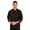 Black, variant on CHICTRY Mens Chef Uniform Jacket Long Sleeve Hotel Kitchen Cook Uniform Coat Burgundy L