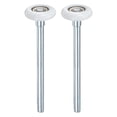 thumbnail image 1 of Uxcell Rouleaux de Porte de Garage en Nylon Lot de 2, Roues de Porte de Garage 1.8 Pouces Tige de 7 Pouces, 6200zz pour Portes de Garage/portes à Rabat, Blanc, 1 of 6