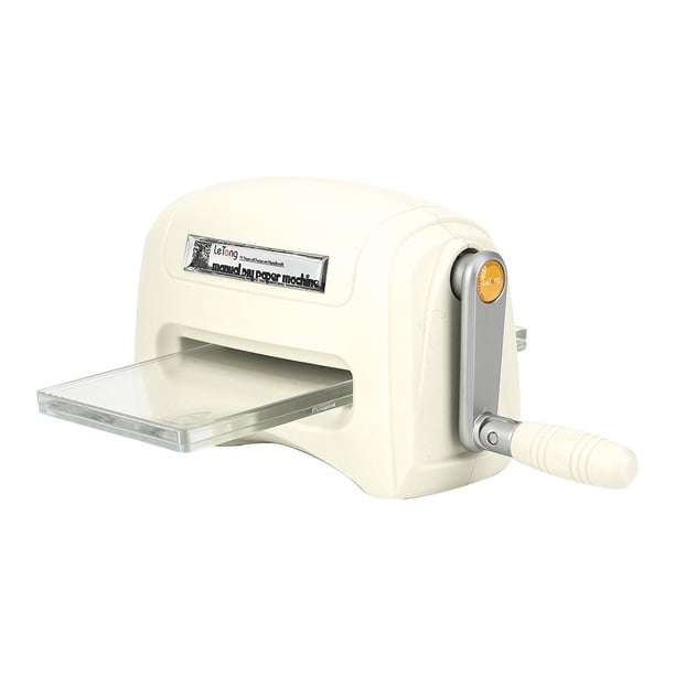 Máquina de estampado artesanal con placa de respaldo de plástico, máquina troqueladora artesanal para bricolaje