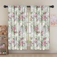 thumbnail image 5 of Blackout Kids Curtains,Pioneer Flower Floral Print Pattern Childrens Insulated Curtains Set Of 2,Bedroom Essentials,Toddler Room Decor 52"x63", 5 of 5