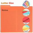 thumbnail image 2 of Colourful folder office data classification organizer book file folder, 2 of 8