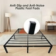 thumbnail image 3 of Queen Size Bed Frame No Box Spring Needed, Heavy Duty Metal Slats Support Platform Bed Frame, Easy Assembly Mattress Foundation, 882 lbs Capacity, 3 of 8