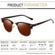 thumbnail image 4 of Gafas de Sol Joopin Semi Sin Montura Polarizadas UV400 para Mujeres y Hombres, 4 of 6