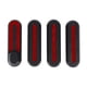 thumbnail image 2 of Soidarity 4 Uds Scooter rueda trasera delantera cubierta de neumático Hubs carcasa protectora pegatina para Mijia M365 Scooter Eléctrico Type6 NO6, 2 of 6