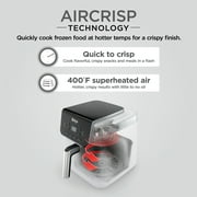 Ninja Air Fryer Pro XL 6.5-Qt, 4-in-1, Air Crisp Technology, Nonstick Crisper Plate, AF180WMWH White