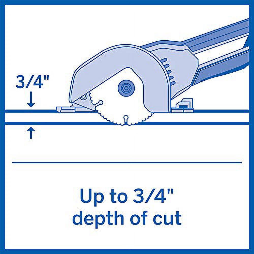 Dremel Ultra-Saw 7.5 Amp Compact Circular Saw Kit photo 3