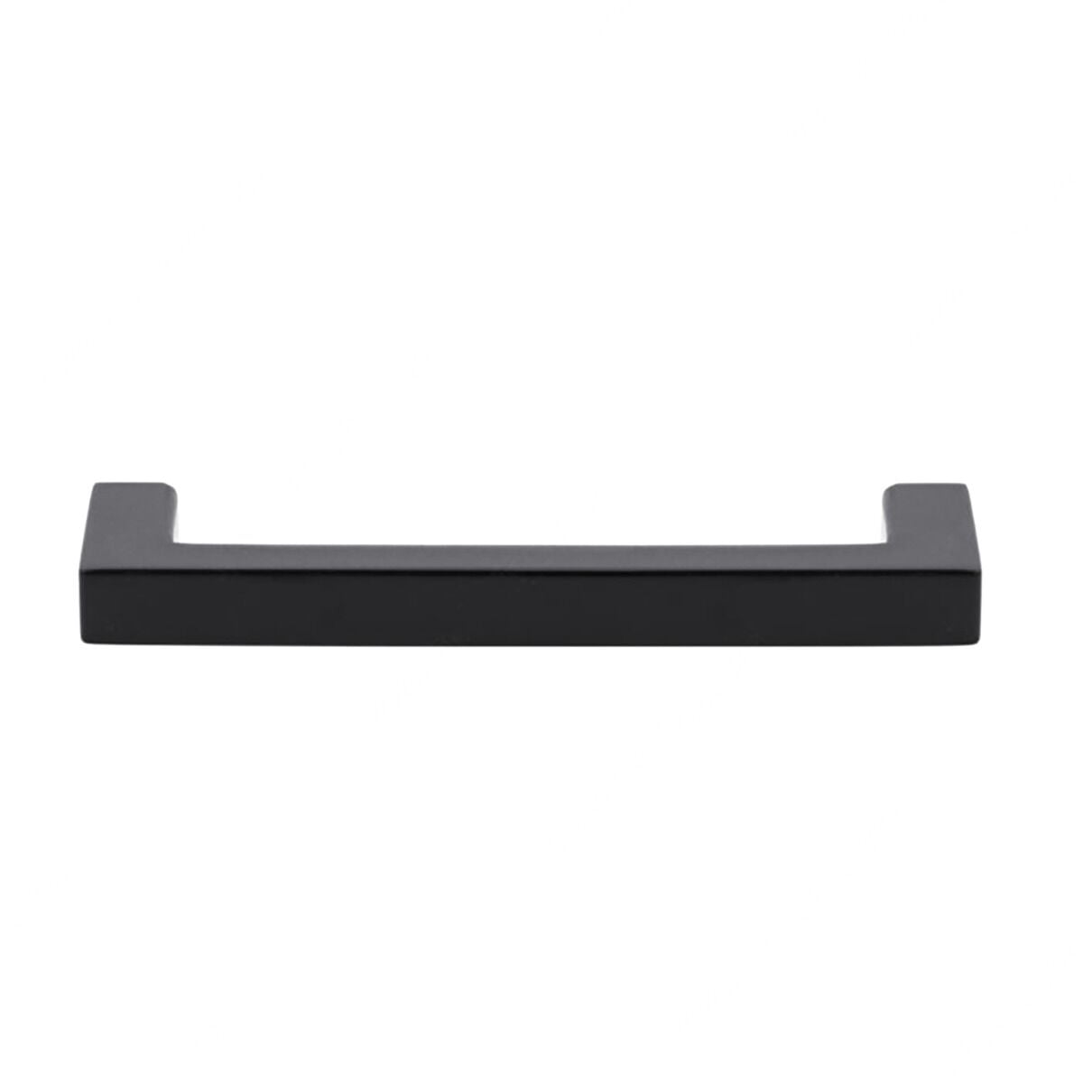 Rok Hardware 10 Pack 3-3/4" (96mm) Centers Kitchen Square Cabinet Drawer Pull Handle 4-1/8" Length Matte Black