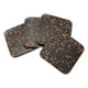 thumbnail image 1 of 4 almohadillas cuadradas antideslizantes para cinta de correr, 10 x 10 cm, de goma de alta densidad, silenciosas. Negro Rojo, 1 of 8