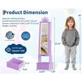 thumbnail image 3 of EastVita Kids Jewelry Cabinet with Full-Length Mirror, 3 of 6