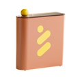 thumbnail image 1 of Caja de almacenamiento personal para mascarillas faciales, organizador de mascarillas de maquillaje, estuche de almacenamiento versátil rosa, 1 of 9