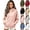 Pink, variant on Fancifize Girls Cozy Fleece Hoodie Jacket Full Zip Long Sleeve Hooded Sweatshirt Teens Kids Fall Lightweight Tops with Pockets