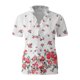 thumbnail image 4 of Camisas estampadas de verano Blusas para mujer Manga corta Cuello en V Tops fruncidos Camisas Camisas sueltas de manga larga para mujer OAVQHLG3B Store lin121212, 4 of 4