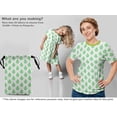 thumbnail image 6 of oneOone Silk Tabby Light Green Fabric Block Fabric For Sewing Printed Craft Fabric By The Yard 42 Inch Wide-2S, 6 of 6