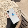 thumbnail image 3 of iPhone SE/7/8 Case Clear Cute Butterfly Design Flexible Bumper TPU Soft Rubber Silicone Girl Cover for iPhone SE/7/8-Small Butterfly, 3 of 5