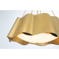 thumbnail image 7 of Minka Lavery 3954 Waveform 4 Light 26" Wide Multi Light Pendant - Brass, 7 of 7