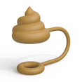 thumbnail image 2 of SXcggal Silicone Straw Tips Cover Cute Silicone Reusable Drinking Straw Tips Lids Proof Straw Plugs Tips For Decor Outdoor Healthy Unbreakable Multitaskig Cookware, 2 of 4