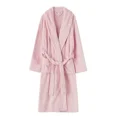 thumbnail image 5 of Otoño Invierno Coral polar de doble cara de felpa de longitud extendida ropa de dormir gruesa hombres mujeres Albornoz cálido acogedor ropa de hogar, 5 of 5
