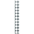 thumbnail image 3 of Ekena Millwork 94"H x 1/8"T Marrakesh Adjustable Acrylic Decorative Slat Wall Panel Kit, Dark Grey (contains 11 Slats + 1 Straight Edge Starter Slat), 3 of 11