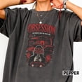 thumbnail image 2 of Fan Obsession Movie Shirt, One Wish Willow Graphic Tee, Red and Black Gothic Horror T-Shirt, Vintage Thriller Film Fan Gift, 2 of 9
