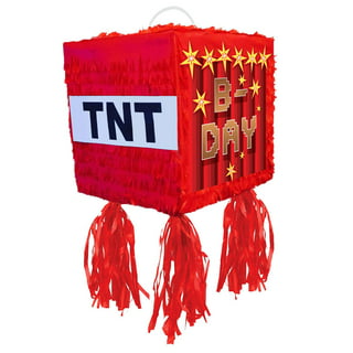 Fake Red TNT 6 Stick Bundle Plastic Prank Dynamite Gag Prop Pretend Bomb  Pack