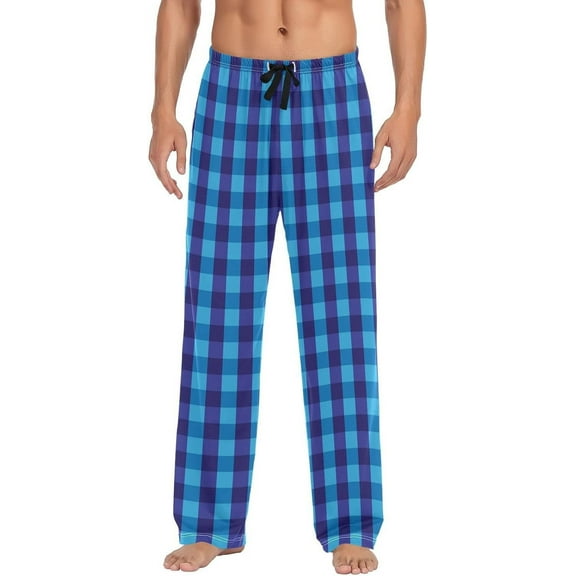 Top-kevin Plaid Pajama Pants for Men Pajama Bottoms Sleep Lounge PJ Pants