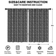 thumbnail image 2 of Blackout Kids Curtains,Baseballs Quotes Black Pattern Children's Insulated Curtains Set Of 2,Bedroom Essentials,Toddler Room Decor 52"x84", 2 of 5