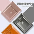 thumbnail image 7 of Sleeve Case Bag for ( MacBook Mac Book for ipad ) Air M1 M2 Pro 13 3 13.6 14 2 12 9 Inch Cover Double Layer Microfiber Leather Pouch (Grey,M2 Air 13.6 A2681), 7 of 7