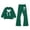 Dark Green, variant on XEGLSBU Girls Valentines Day Outfit Size 7 Girls Long Sleeve Crew Neck Top with Bow Print and Flare Pants Outfit Casual 2 Piece Dark Green Size 7-8 Years