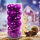 thumbnail image 4 of Adornos Navideños de Plástico con Purpurina de 6 Cm, 24 Unidades | Decoraciones Navideñas Irrompibles para Casa, Oficina, Hotel, Fiesta | Adornos Colgantes para Árbol, Centro de Mesa, Barandilla, 4 of 5