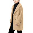 thumbnail image 1 of Long Winter Coat, Button Coat Warm Outerwear, 1 of 5