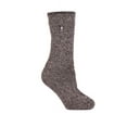thumbnail image 4 of Women's Heat Holders Lite 5x Warmer Merino Wool Twist Crew Socks Color: Light Gray Cream Size: N/A, 4 of 5