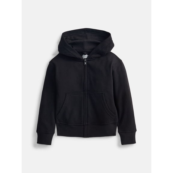 Wonder Nation Boys Full Zip Fleece Hoodie, Sizes 4-18