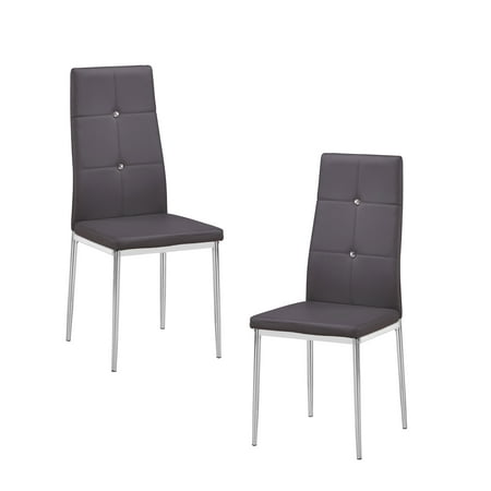 Best Master Furniture's Chapman Modern Living Side Chairs ( Set of 2 (Best Snes Side Scrollers)