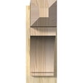 thumbnail image 2 of Ekena Millwork 8"W x 20"D x 20"H Imperial Rough Sawn Craftsman Outlooker, Douglas Fir, 2 of 4
