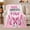 She Shines Pink, variant on Empowering Breast Cancer Awareness Warrior Heart One Day, Cozy Typography Art Scene, Warm Flannel Blanket for Living Room and Reading Nook, Art Lovers Thanksgiving Gift, Artistic Home Decor