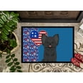 thumbnail image 3 of Longhaired Black Chihuahua Indoor or Outdoor Mat 24x36 36 in x 24 in, 3 of 5