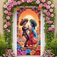 thumbnail image 6 of Colorful Theme Dia de los Muertos Banner Decorative Design Fiesta Backdrop Cultural Party for Celebration Event Holiday, 6 of 9