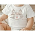 thumbnail image 2 of My Siblings Have Whiskers Baby Bodysuit ,Funny New Born New Parent Baby Onesie®, New Mom Gift, Baby Shower Gift , Short Sleeve Tee Bella, 2 of 9
