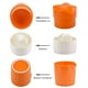 thumbnail image 2 of Citrus Juicer Lemon Squeezer - Manual Hand Juicer with Strainer and Container, for Lemon, Orange, Lime (Orange Color), 2 of 5