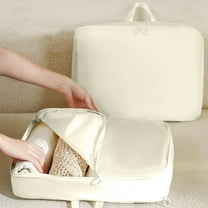 Holloyiver Ultralight Compression Packing Cubes for Suitcases and Carry on Luggage - Organizer Bags Set for Travel Essentials, Expandable Packing Organizers