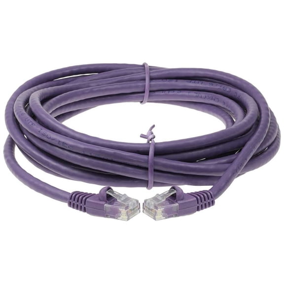 SF Cable Cat6 UTP Ethernet Cable, 30 feet -Purple