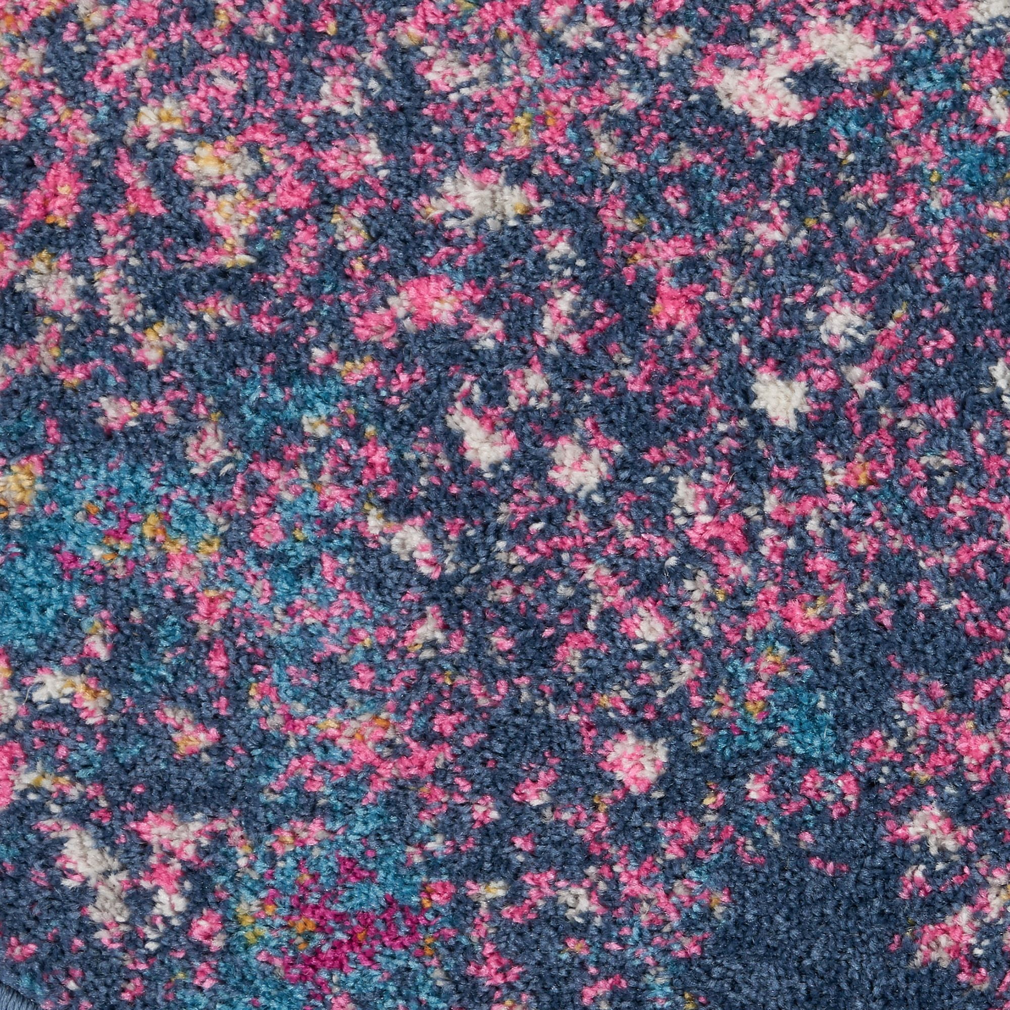 Nourison Passion Colorful Area Rug Sunburst 5' x Round