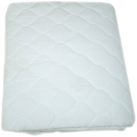 American Baby Company Waterproof Cotton Fitted Quilted Mini Crib Mattress Pad