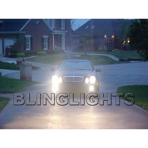 For 1999 2000 2001 2002 Mercedes-Benz CLK430 Xenon Fog Lights Driving Lamps Kit CLK 430