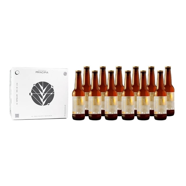 Cerveza Principia American Wheat Ale 12 Botellas de 355 ml c/u