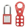 thumbnail image 4 of Lockout Tagout Kit, Industrial Equipment  Hasp  Tag Keys, Durable Construction, High Security, Premium Material for Maintenance Work, 4 of 8