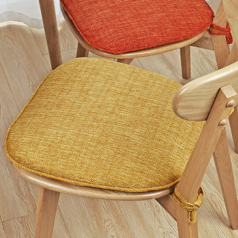 Tssuoun Chair Pads for Dining Chairs with Ties Colors, Seat