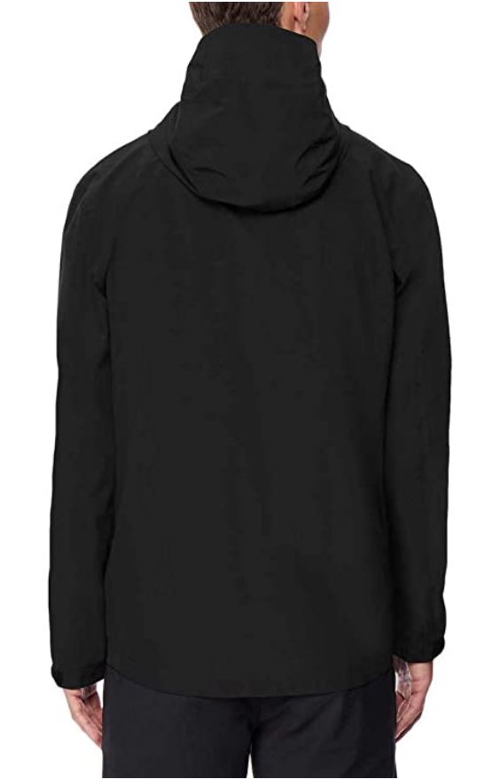 Hooded Packable Rain Jacket 